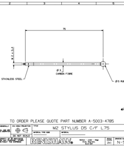 KIM ĐO A-5003-4785 RENISHAW – GIÁ RẺ
