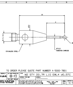 KIM ĐO A-5000-7801 RENISHAW - GIÁ RẺ