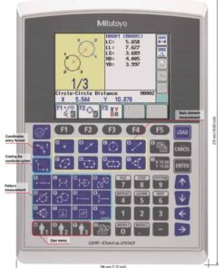 SỬA CHỮA BỘ HIỂN THỊ MÁY ĐO PROFILE QM-DATA-200 MITUTOYO